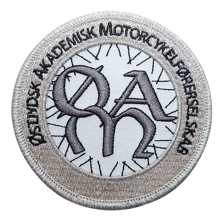 Badge med logo strygefilm